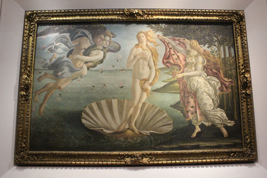 Nascita di Venere, Botticelli